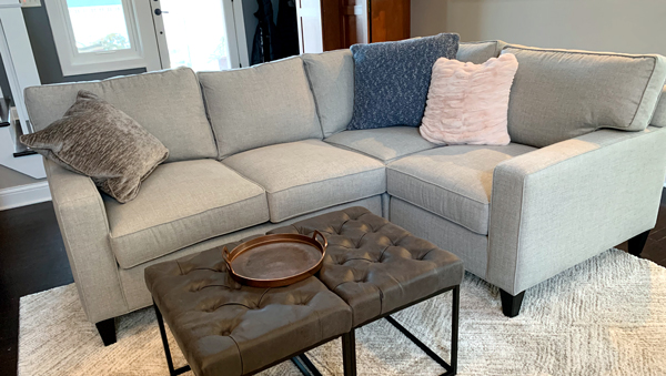 Custom sectional sofa