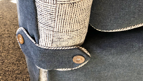 Upholstery details