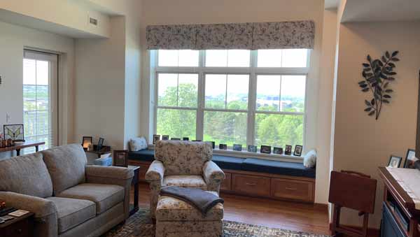 Window with valance